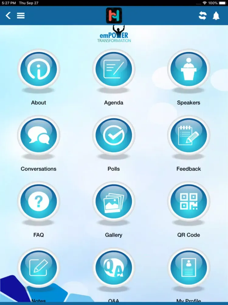 Hobnob Multi Event iPad 应用截图