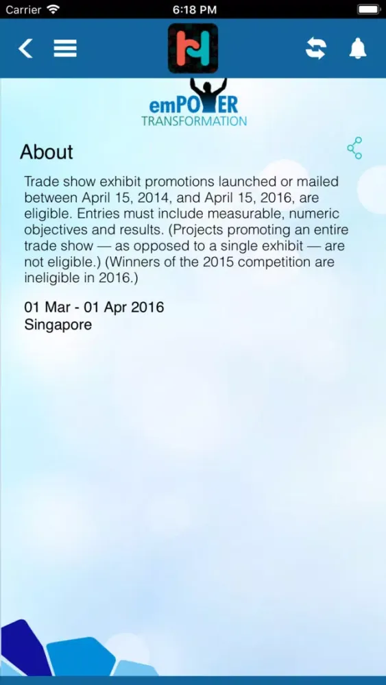 Hobnob Multi Event应用截图