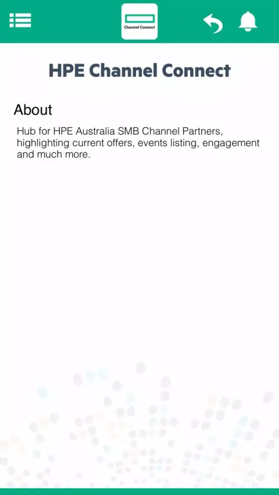 Zrzuty ekranu HPE Channel Connect