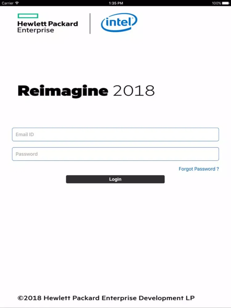 HPE Reimagine Mumbai iPad 应用截图
