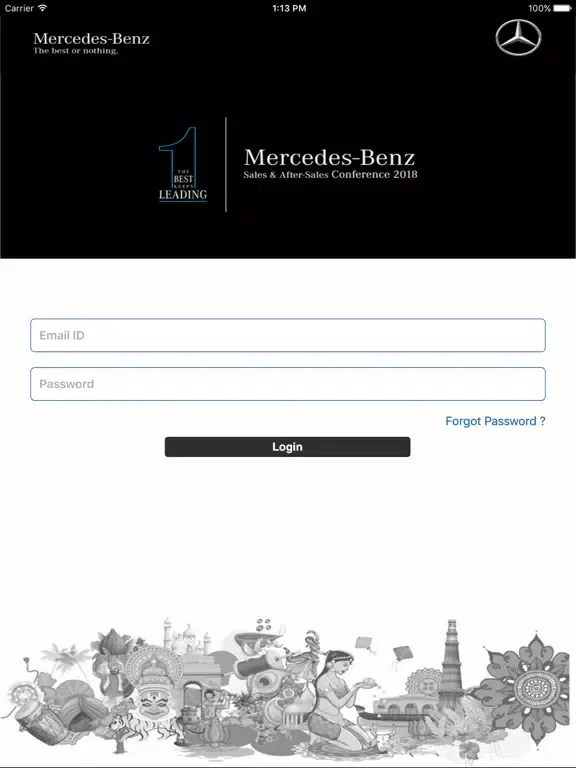 Mercedes-Benz Conference 2018 iPad  Screenshots