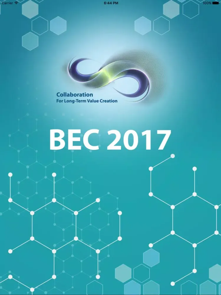 ภาพหน้าจอของ BEC 2017 iPad 