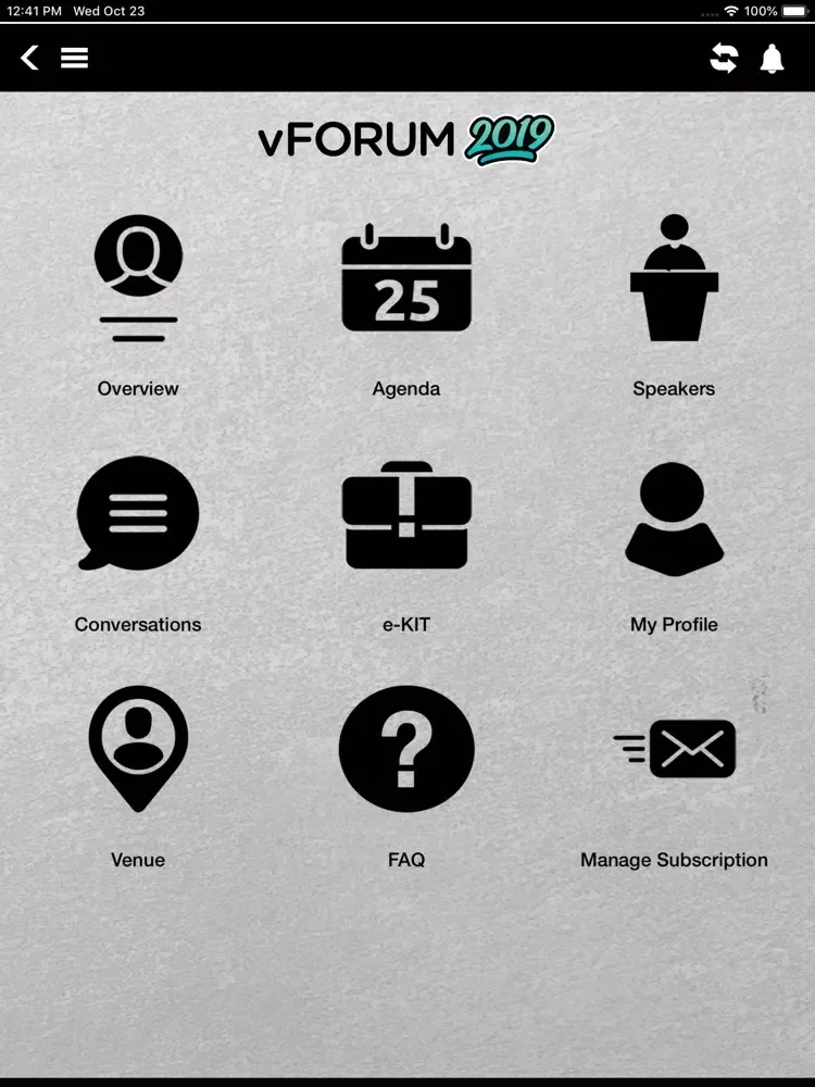 vFORUM 2019 India iPad 应用截图