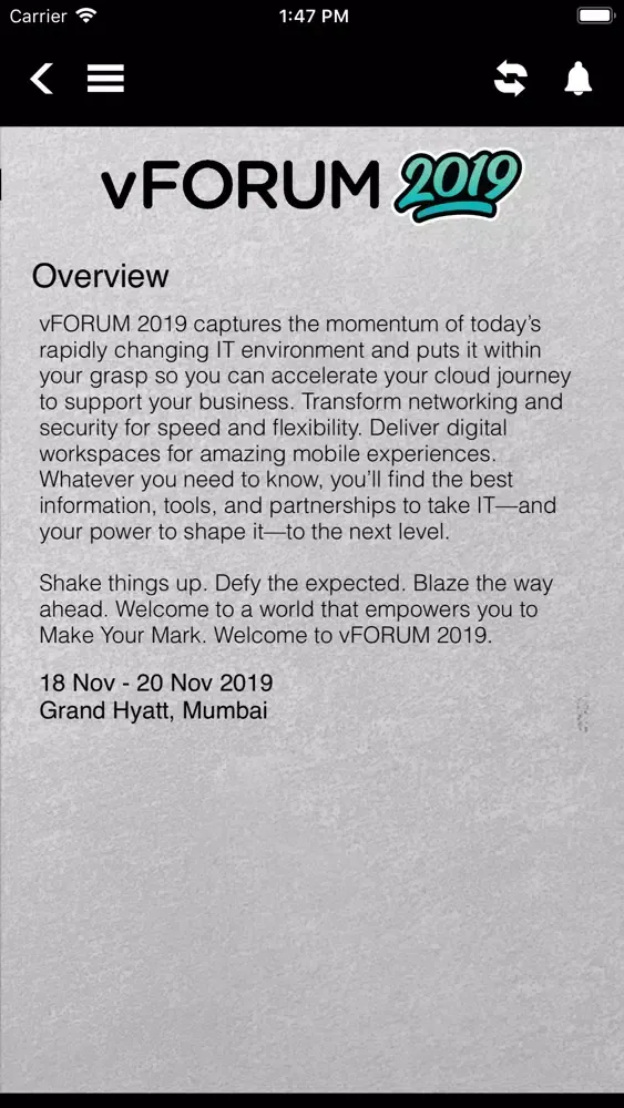 vFORUM 2019 India应用截图