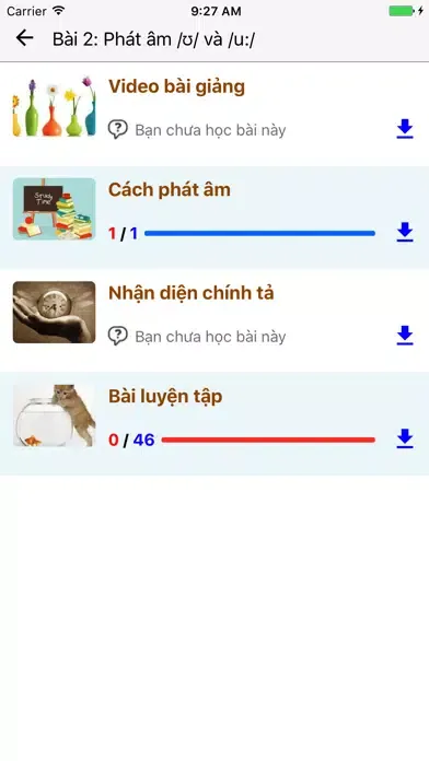 Phát âm tiếng anh: hoc phat am tieng anh Screenshots