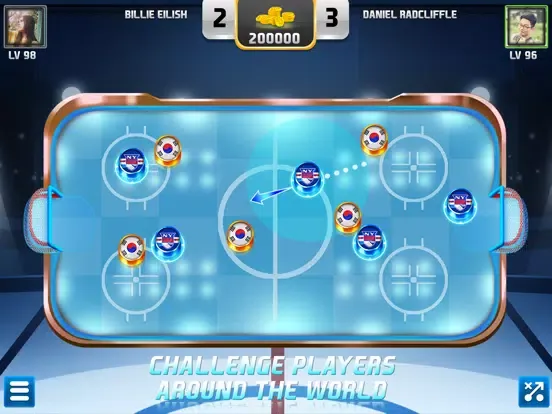 Hockey Caps 2 player iPad 应用截图