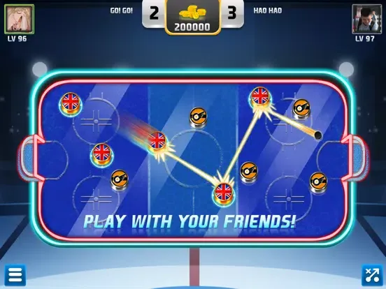 Hockey Caps 2 player iPad 应用截图