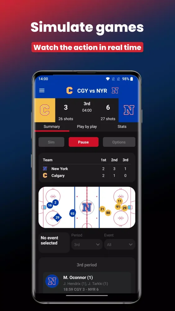 Hockey Legacy Manager 24 Screenshots