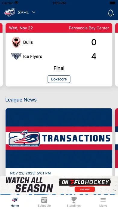Capturas de pantalla de SPHL