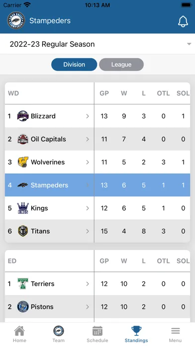 Tangkapan skrin Swan Valley Stampeders