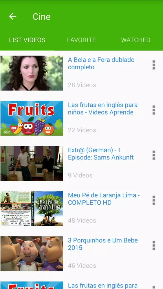 Aprende Portugués 8000 video Ekran Görüntüleri