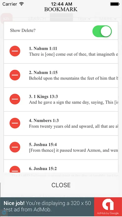 KJV OFFLINE HOLY BIBLE स्क्रीनशॉट