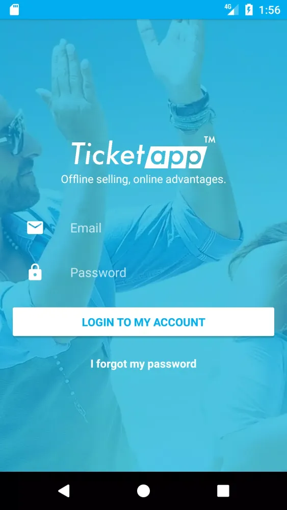 Screenshot di Ticketapp