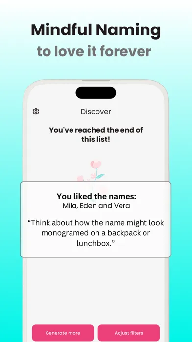 Screenshot di Find Baby Names Together