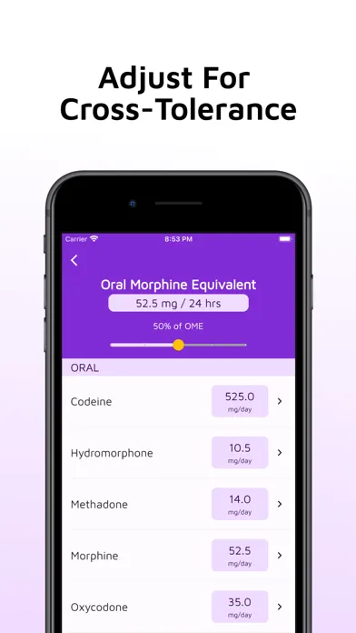 Opioid Conversion Calculator স্ক্রিনশট