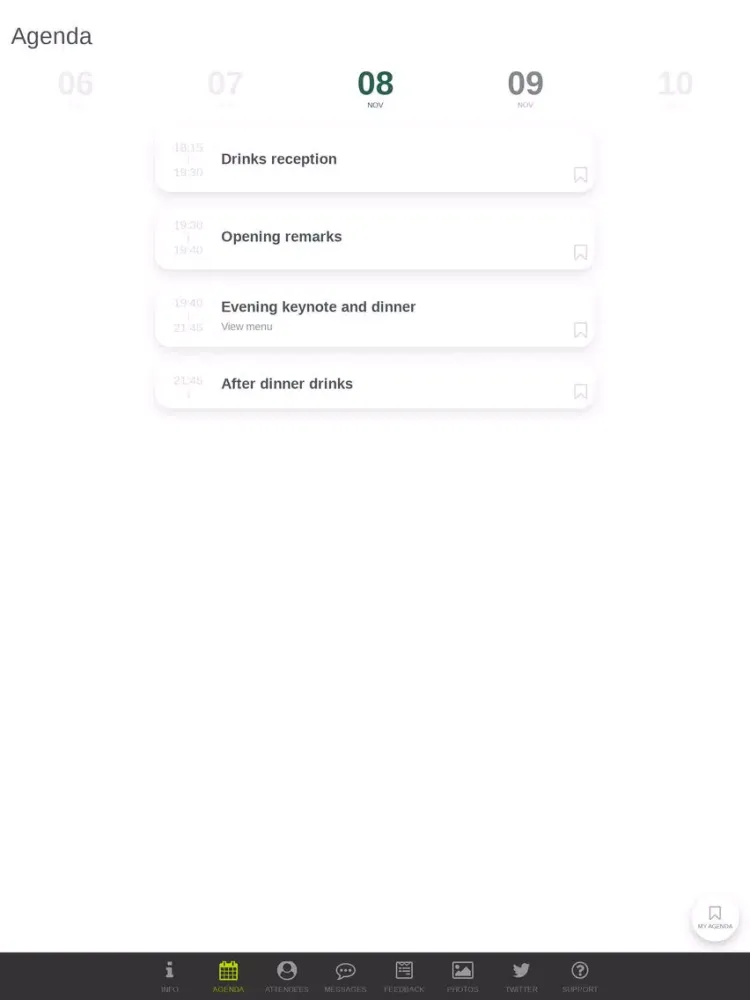 Hogan Lovells GWES 2018 iPad  स्क्रीनशॉट
