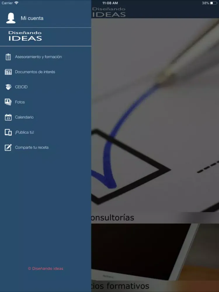 صور Diseñando Ideas iPad 