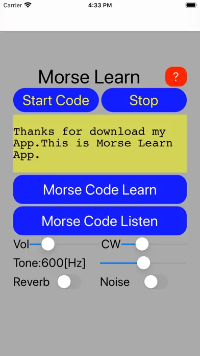 Morse Learn应用截图