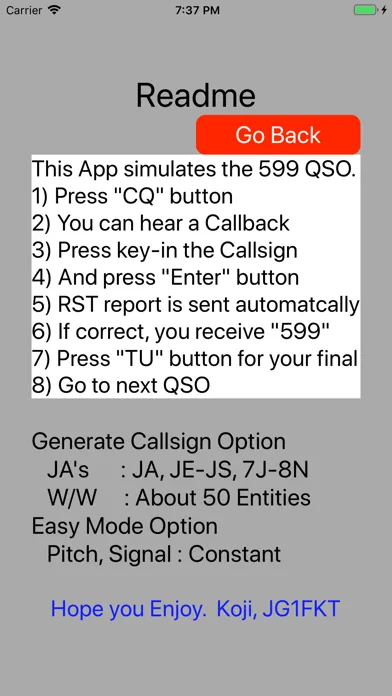 Capturas de tela do RST 599