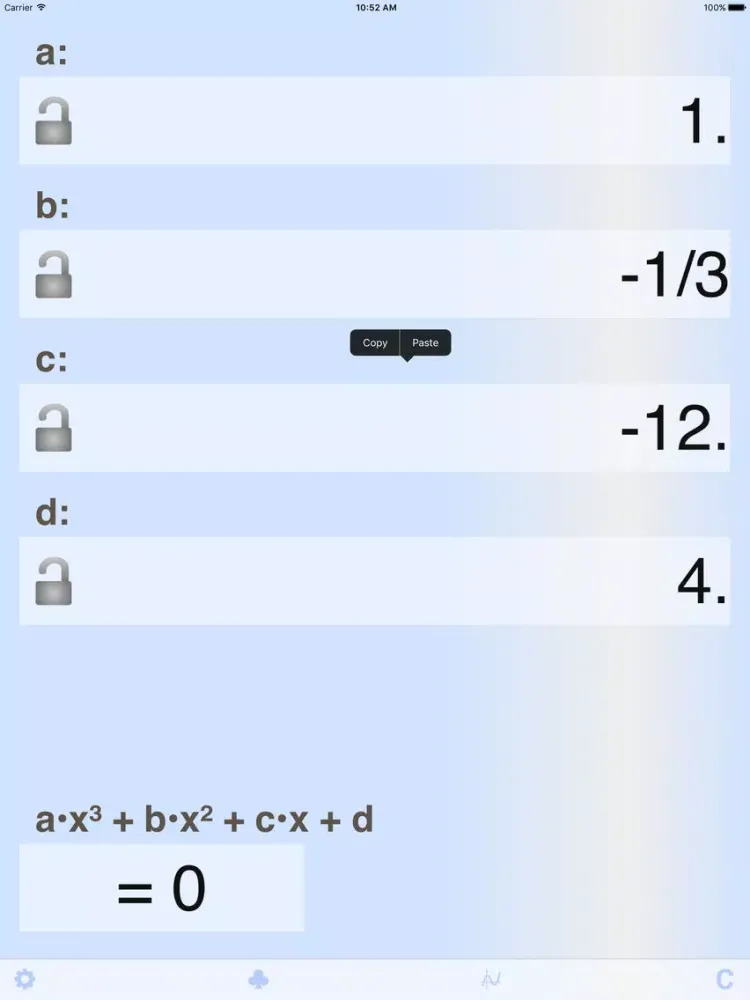 Tangkapan skrin Persona Equation 4D iPad 