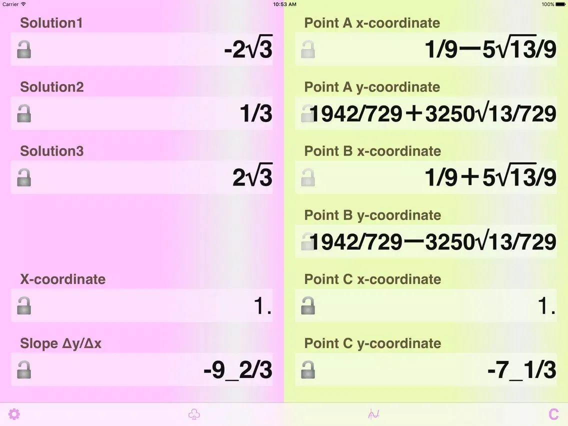 Tangkapan skrin Persona Equation 4D iPad 