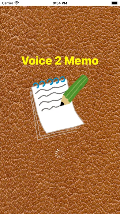 Voice2Memo应用截图