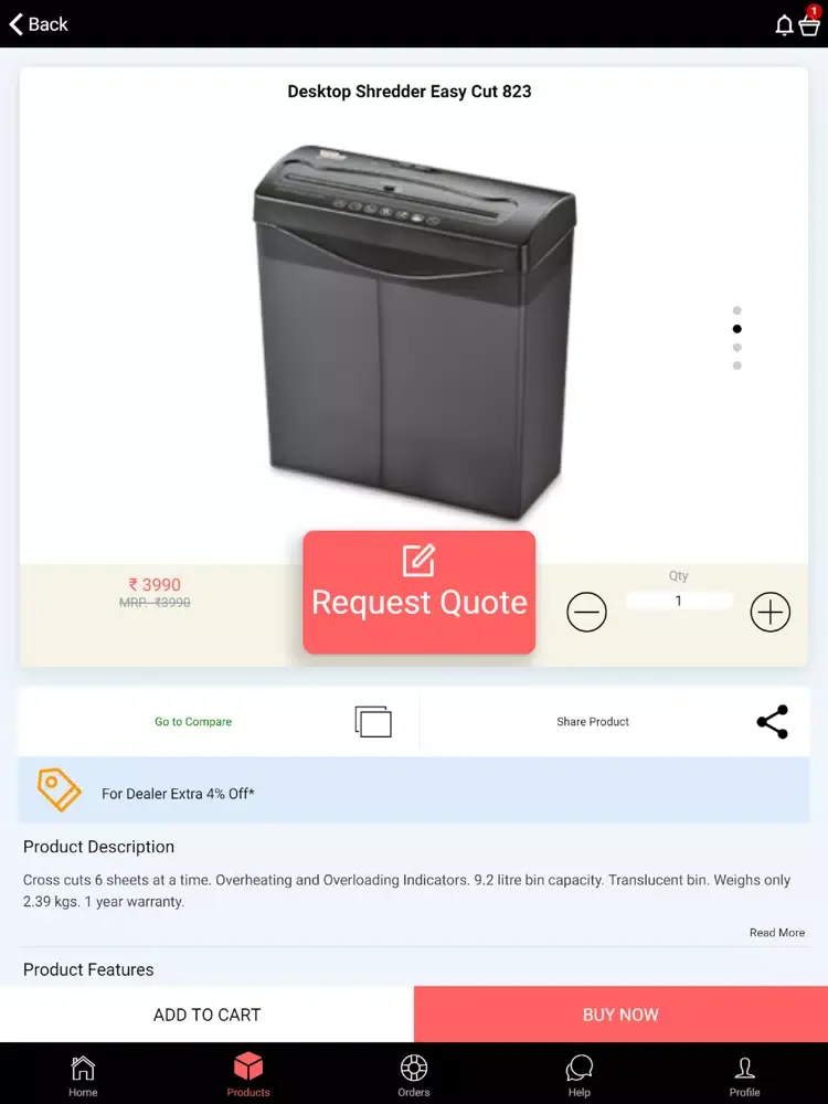 Zrzuty ekranu Kores iPad 