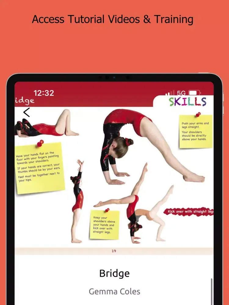 Ảnh chụp màn hình của Head Over Heels Gymnastics iPad 