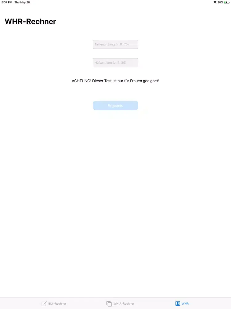 Tangkapan skrin Einfache Körpertests Pro iPad 