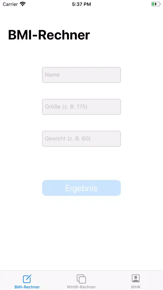 Tangkapan skrin Einfache Körpertests Pro