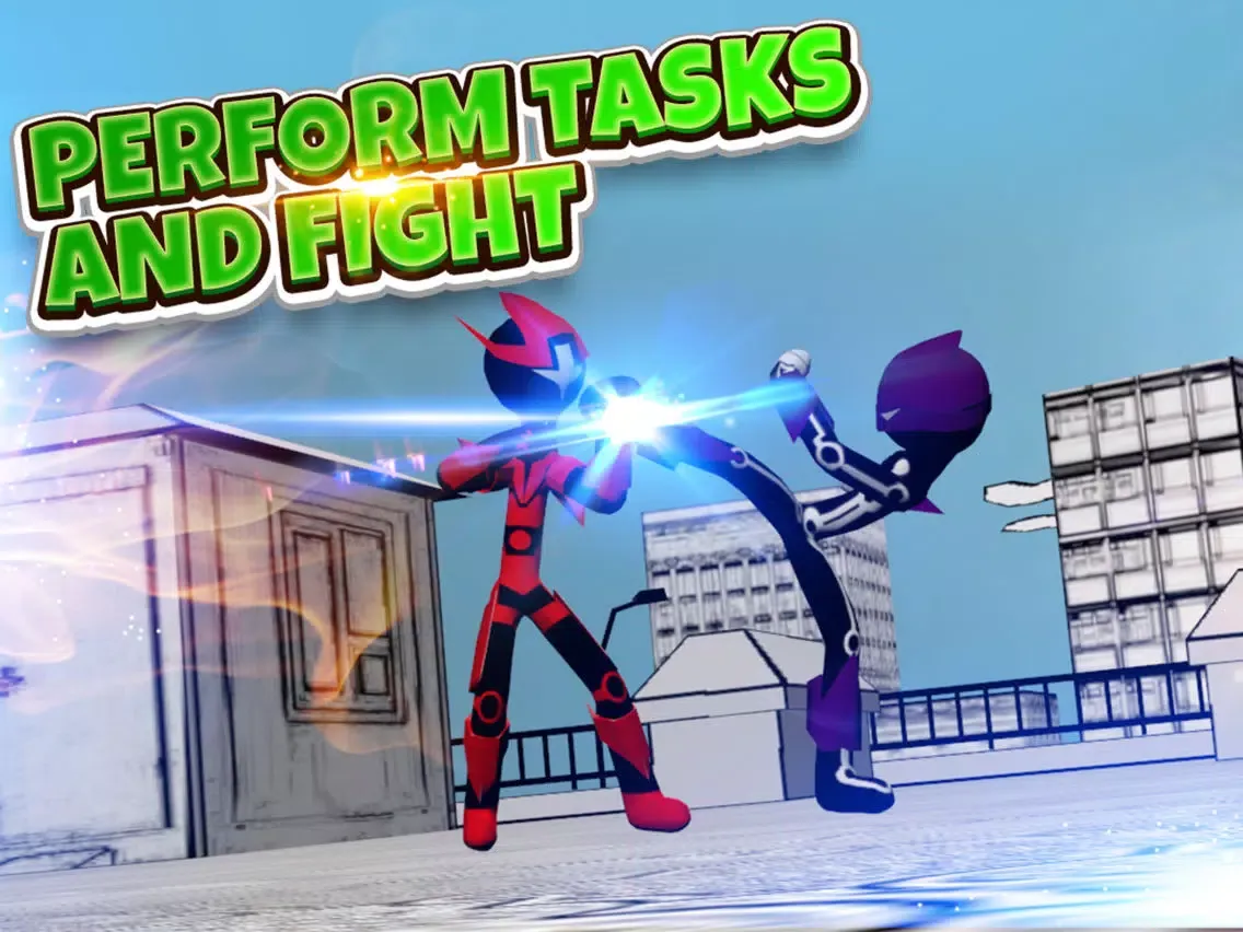 تصاویر Stick man games fight iPad 