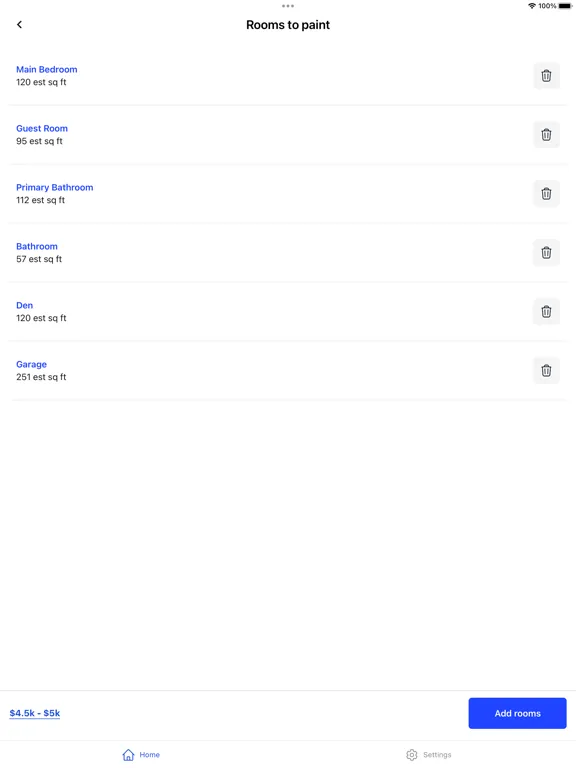 Hoist: Sales for Painters iPad  Screenshots