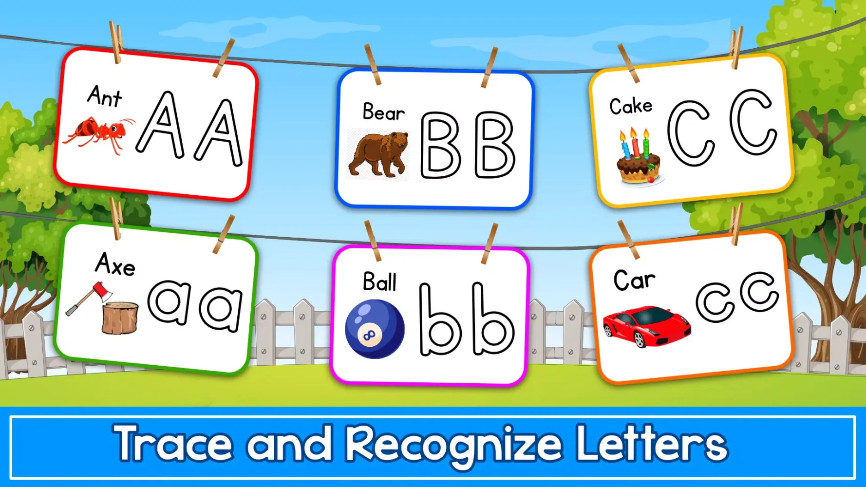 Ảnh chụp màn hình của ABC Tracing Kids Learning Game