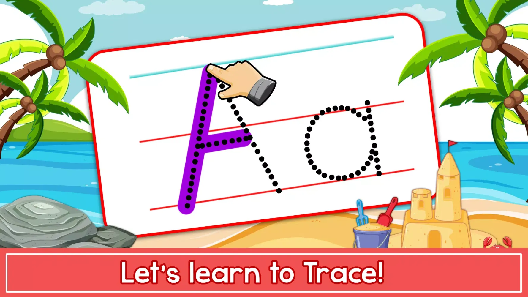 Ảnh chụp màn hình của ABC Tracing Kids Learning Game