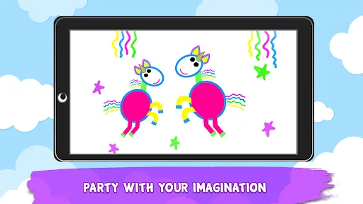 Tangkapan layar Kids Art & Drawing Game
