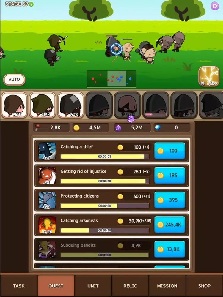 Realm Attack iPad 应用截图