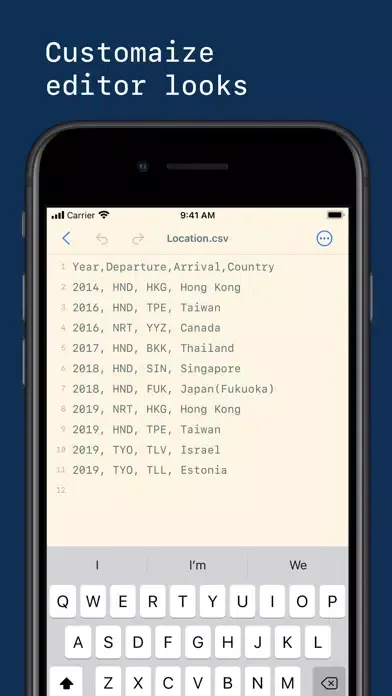 Zrzuty ekranu QuickText - Plain Text Editor
