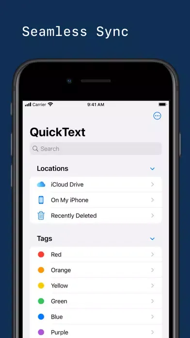 Zrzuty ekranu QuickText - Plain Text Editor