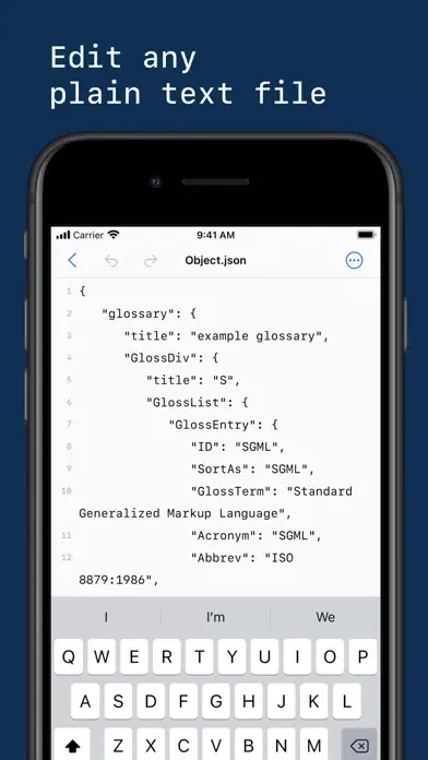Zrzuty ekranu QuickText - Plain Text Editor