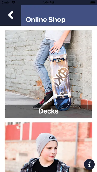 Captures d'écran de Hoki Skateboards