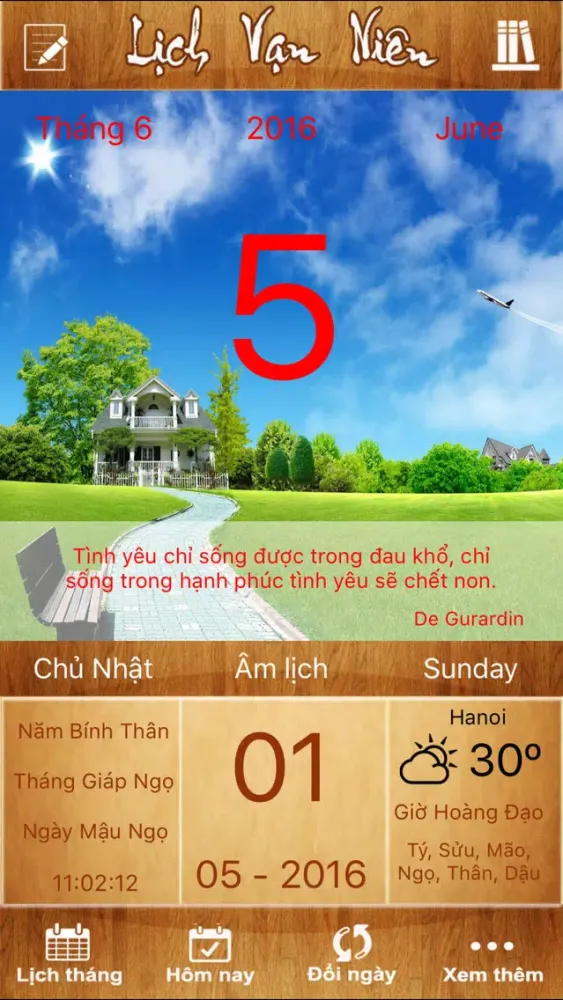 Lịch Vạn Niên Pro (Ngày tốt xấu, thời tiết...) Screenshots