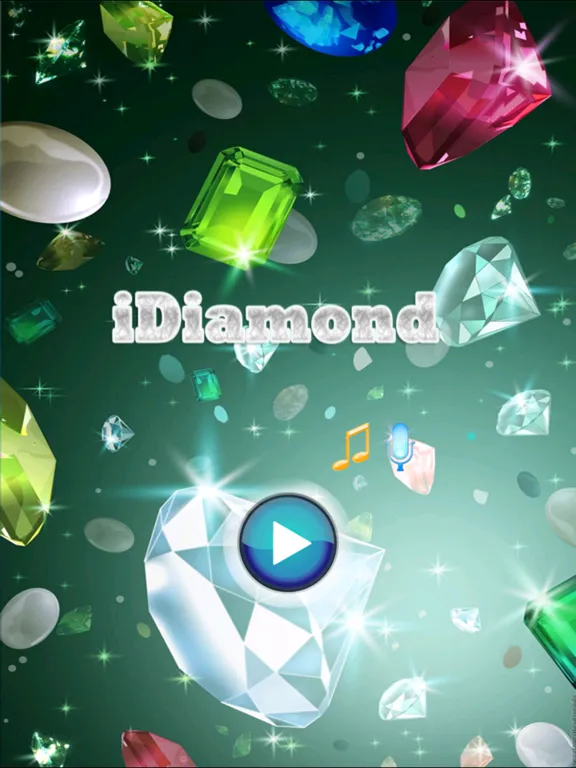 Tangkapan layar iDiamond Match Puzzle classic iPad 