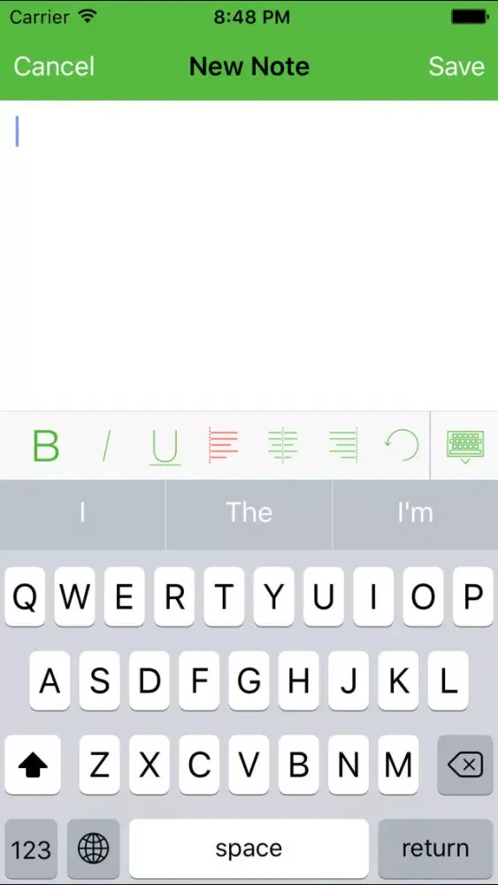 Easy Note To List - Secure your Notes with password protection Screenshots