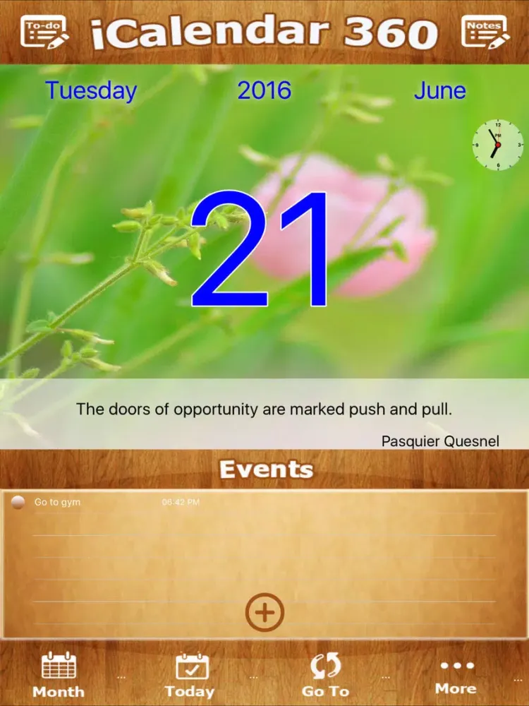 Zrzuty ekranu iCalendar 360 iPad 