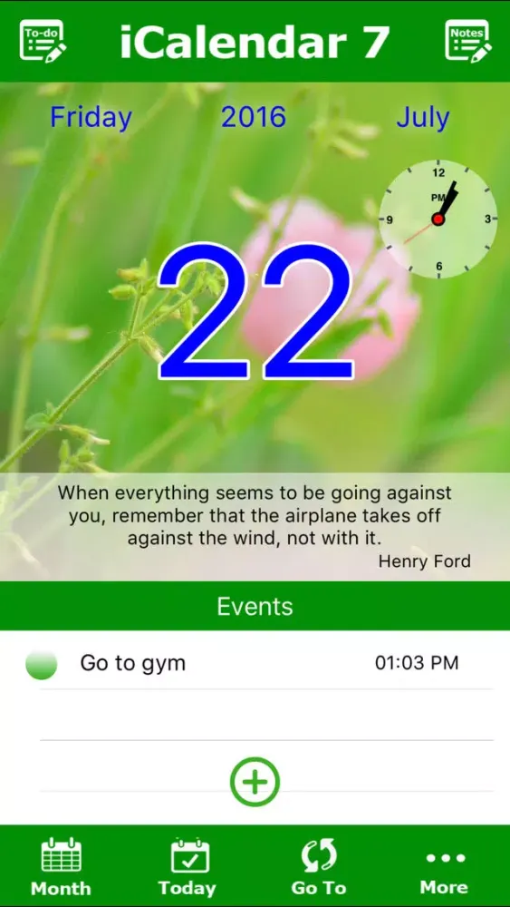 ภาพหน้าจอของ iCalendar 7