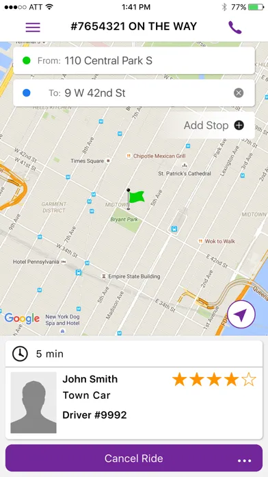 Screenshot di Hola Car Service