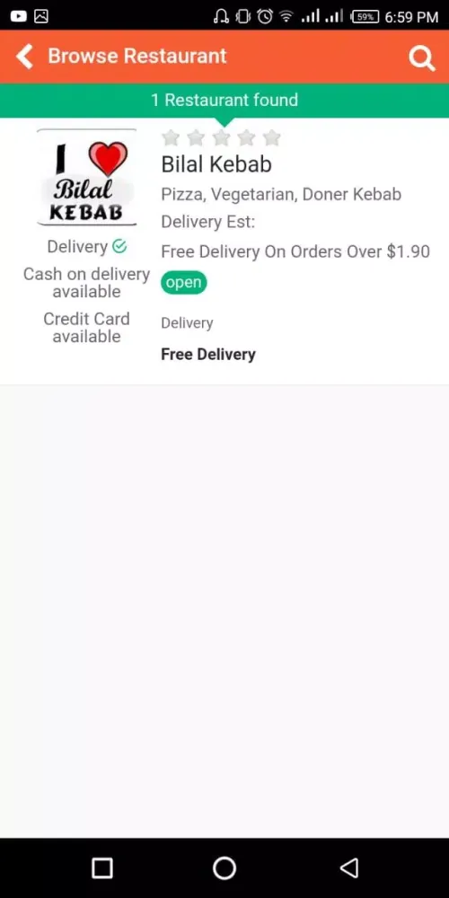 Hola Comida Screenshots