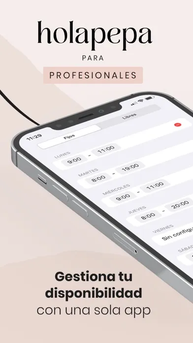 HolaPepa Profesionales Screenshots