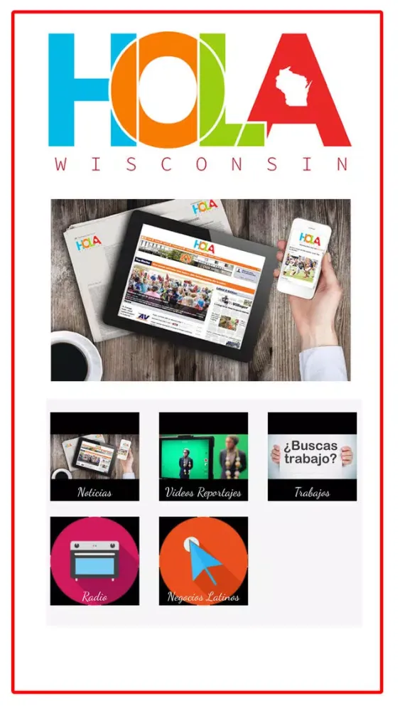 Zrzuty ekranu HOLA Wisconsin