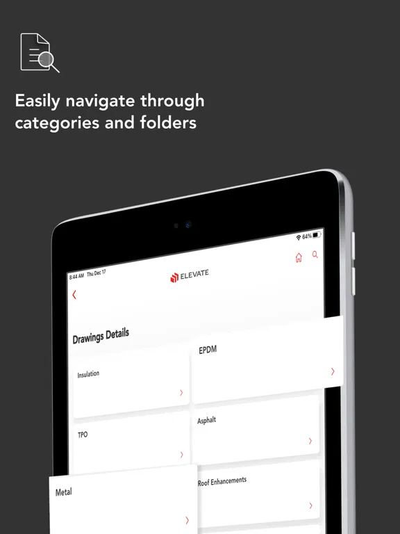 Elevate Technical App iPad 应用截图